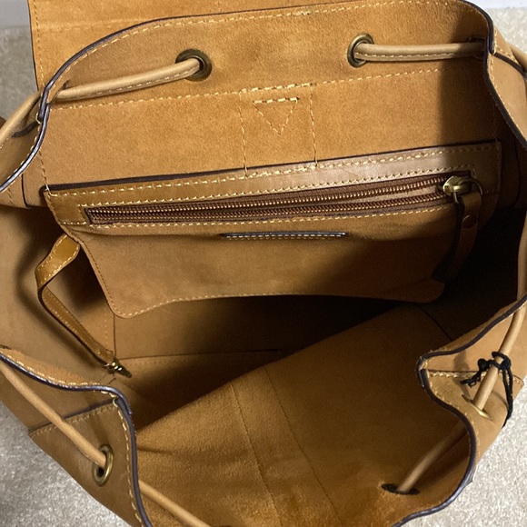 Frye Ilana Harness Backpack Cognac NWT - Picture 9 of 14